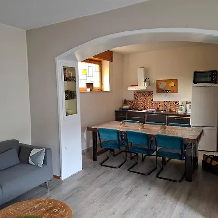 Helle Bei Mit Terrasse דירה *